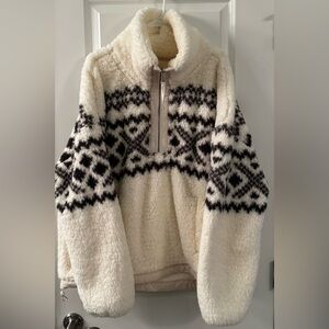Abercrombie & Fitch Sherpa Sweater